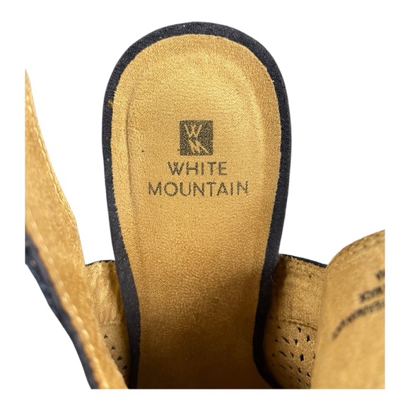 White Mountain Perforated Slingback Heels – Size 10 - Picture 8 of 8